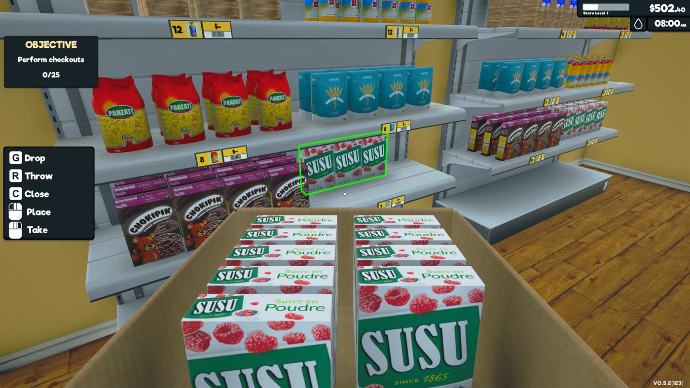 #1. Supermarket Simulator (Windows) Av: NAISU