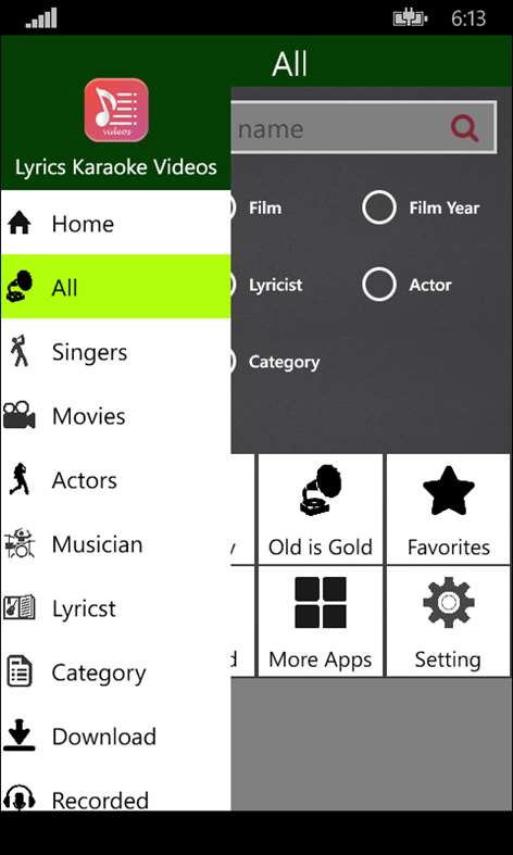 Lyrics and Video Collection Screenshots 2