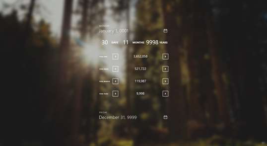 Intelligent Date Calculator screenshot 3