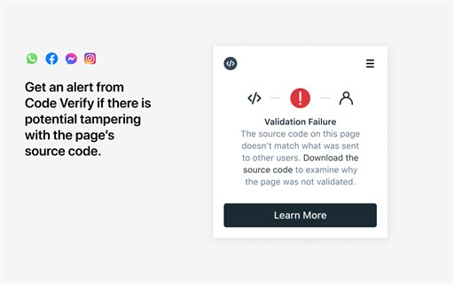 Code Verify: Verify Web App Authenticity