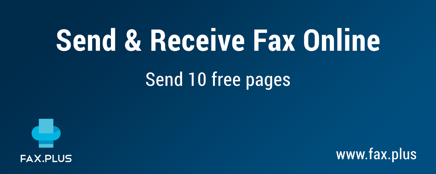 FAX.PLUS - Receive & Send Fax (Free Trial) marquee promo image