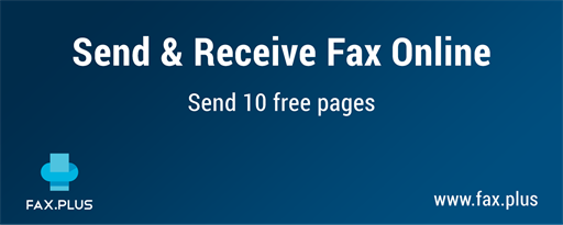 FAX.PLUS - Receive & Send Fax (Free Trial) marquee promo image