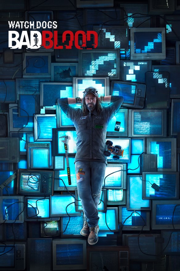 Watch_Dogs Bad Blood Xbox Series X|S and Xbox One cover art