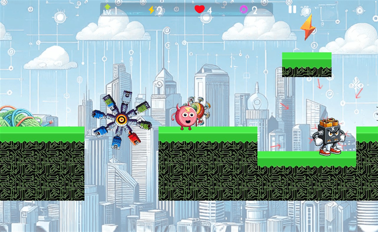 #2. Electron in the transistor-resistor kingdom (Windows) Oleh: Elhan Games