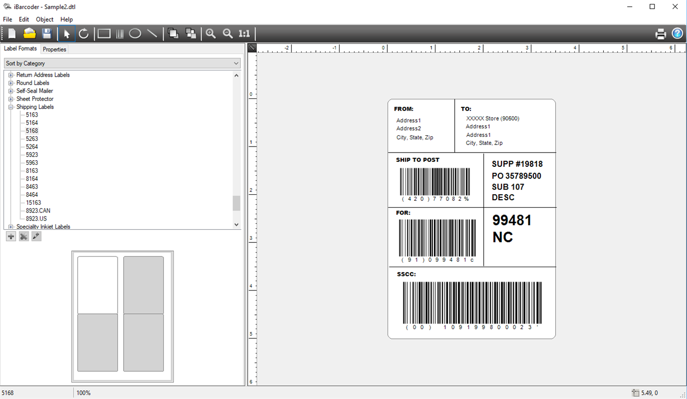 #1. iBarcoder (Windows) Ved: Cristallight Software
