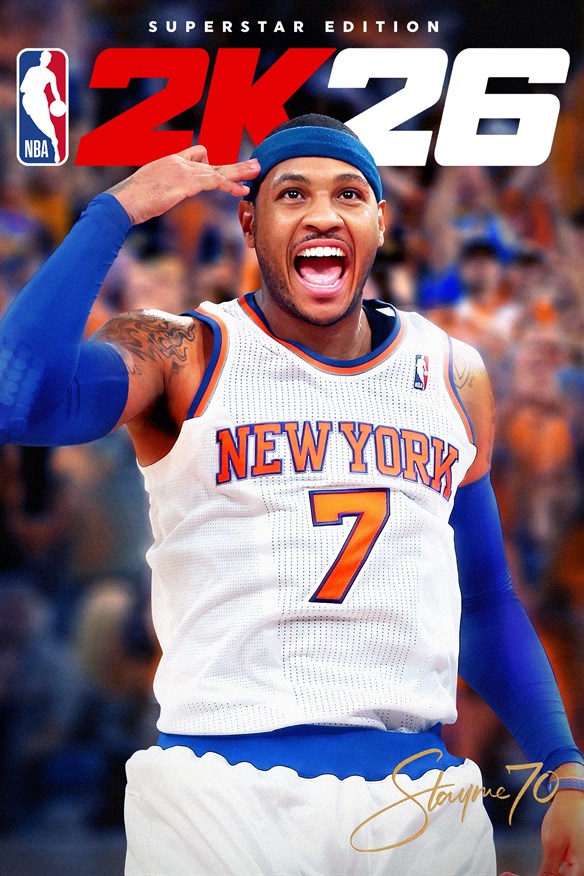 NBA 2K26 Superstar Edition (Windows PC) Xbox Series X|S and Xbox One cover art
