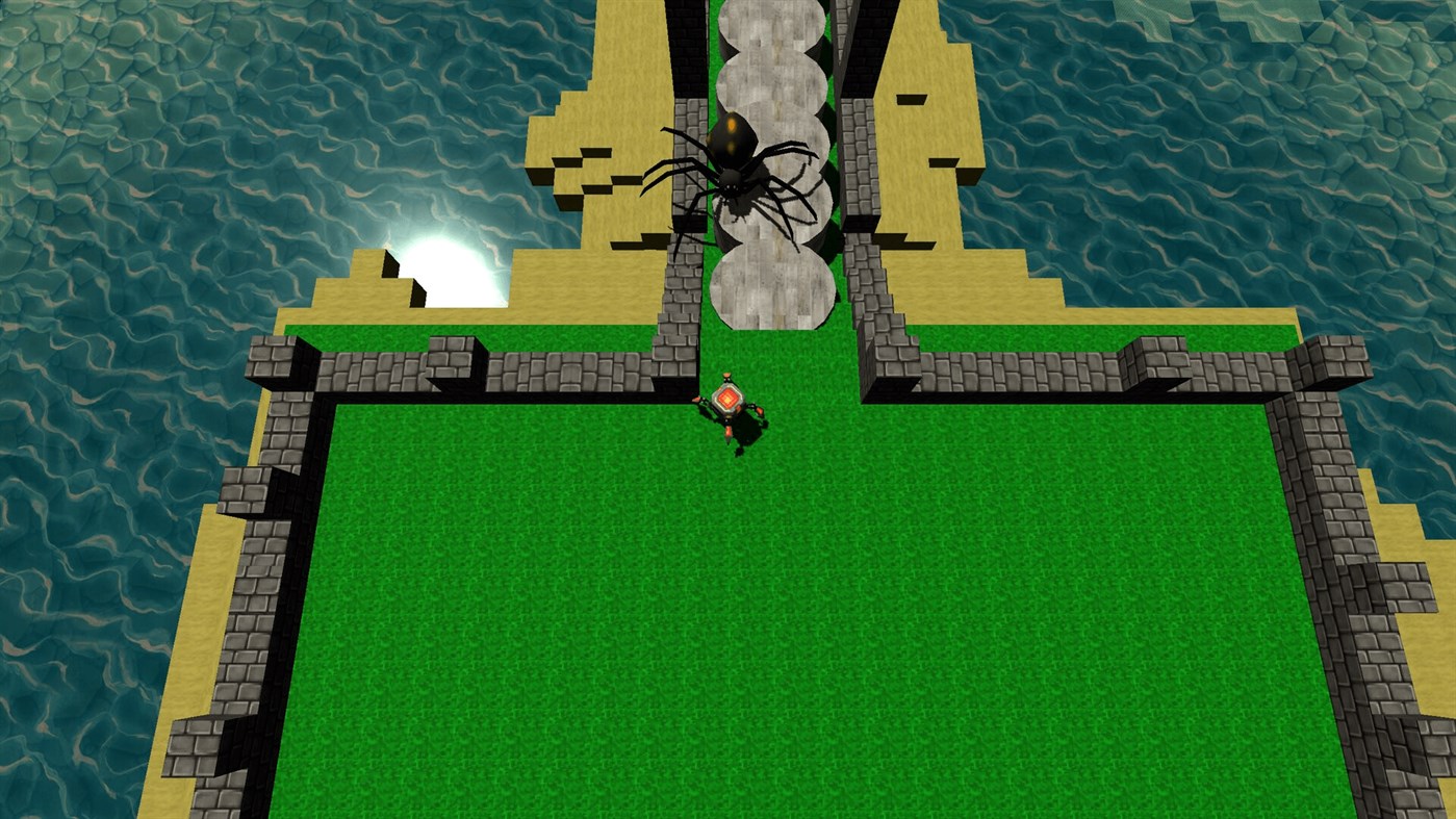 #5. SkyBot Valley (Windows) Podle: AndroidGameZoneBd