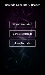 Barcode Generator/Reader screenshot 2