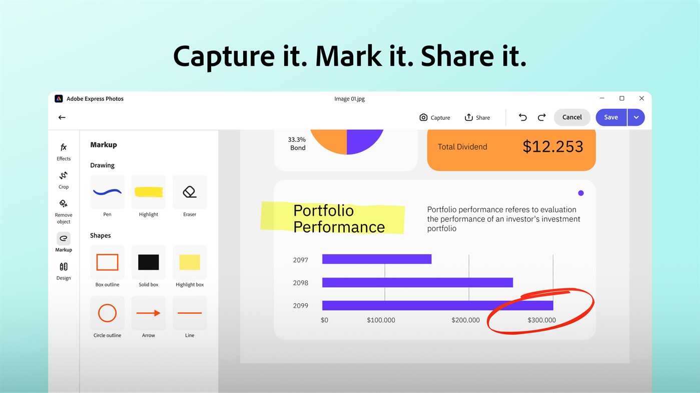 #2. Adobe Express Photos (formerly Photoshop Express) (Windows) di: ADOBE INC.