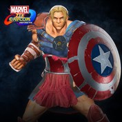 Marvel vs. Capcom: Infinite- Captain America Gladiator Costume