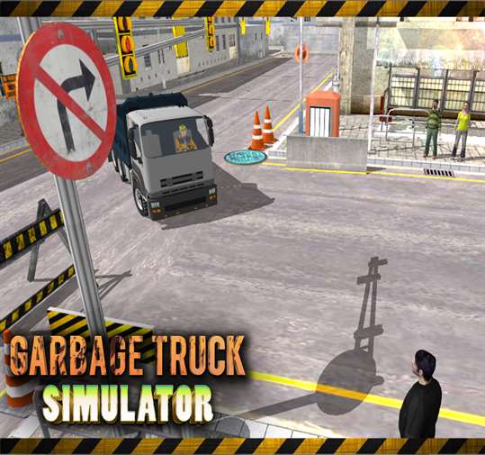 Garbage Truck Simulator 3D screenshot 4
