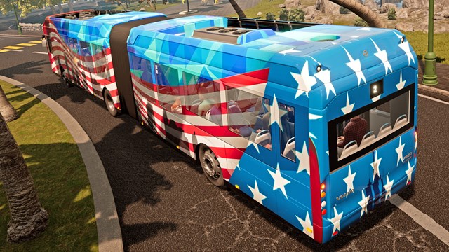 Bus Simulator 21 Next Stop - USA Skin Pack screenshot 3