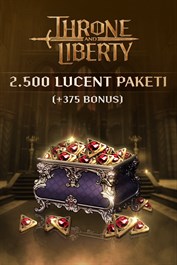 THRONE AND LIBERTY - 2.500 Lucent Pack (+375 Bonus)