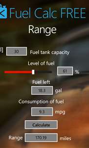 Fuel Calc FREE screenshot 2