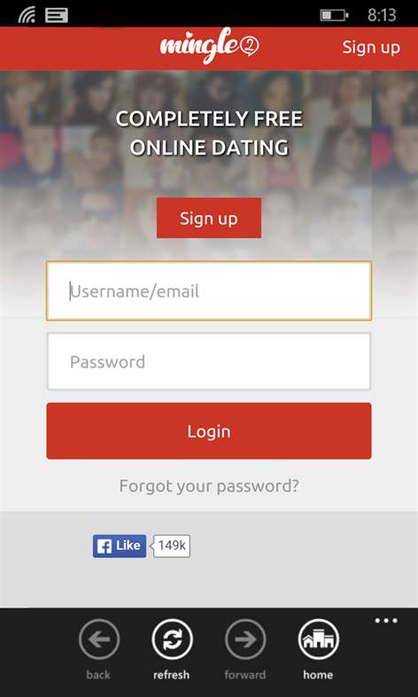 Online dating service apps