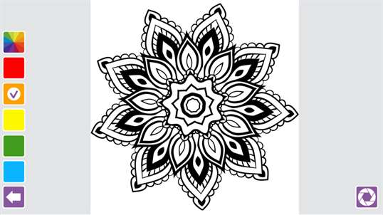 Coloring Book Mandala Draw screenshot 4
