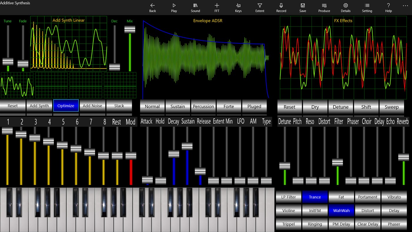 #5. MIDI Synthesizer (Windows) By: SoundDesigner