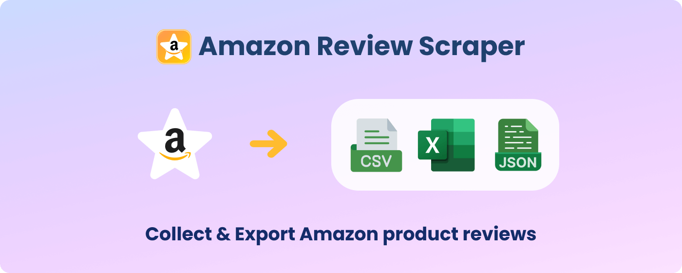 Amazon Review Exporter & Scraper