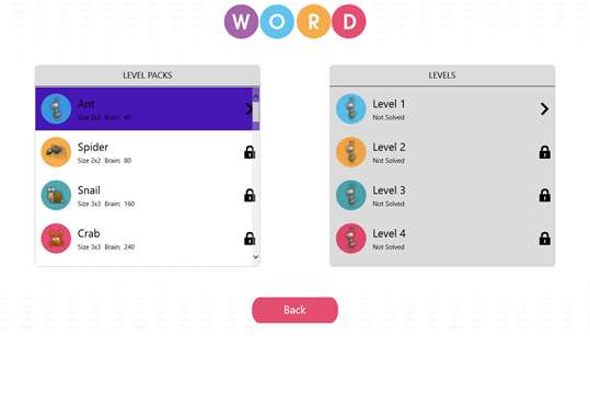WordWhizzle-A Word Puzzle Game screenshot 3