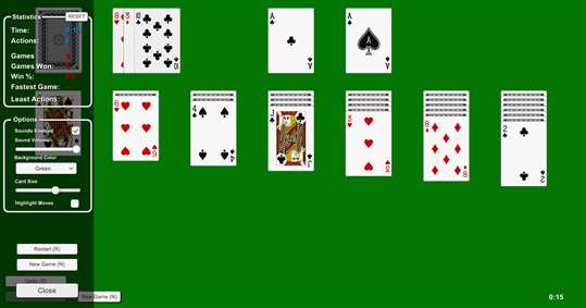 Easy Solitaire by OnlyLuck Free screenshot 2