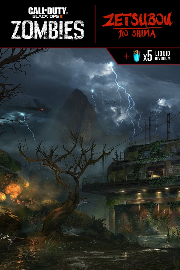 Call of Duty Black Ops III - Zetsubou No Shima Zombies Map Xbox Series X|S and Xbox One cover art