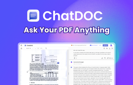 ChatDOC: PDF AI Reading Assistant small promo image