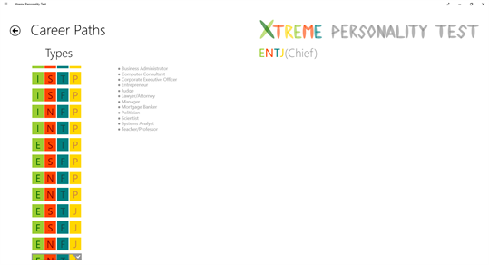 Xtreme Personality Test screenshot 6