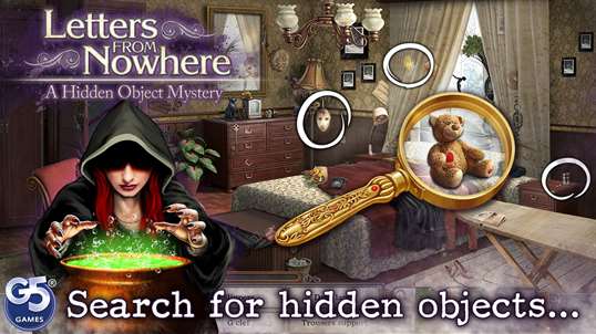 Letters From Nowhere: A Hidden Object Mystery screenshot 1