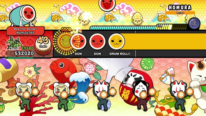 Taiko no Tatsujin: The Drum Master! — скриншот 4