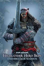 Diseño de héroe Celta de For Honor