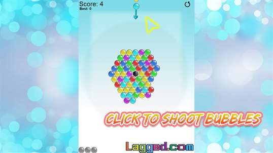 Dino Bubbles Game screenshot 1