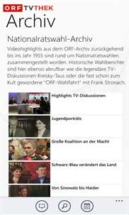 ORF TVthek screenshot 3
