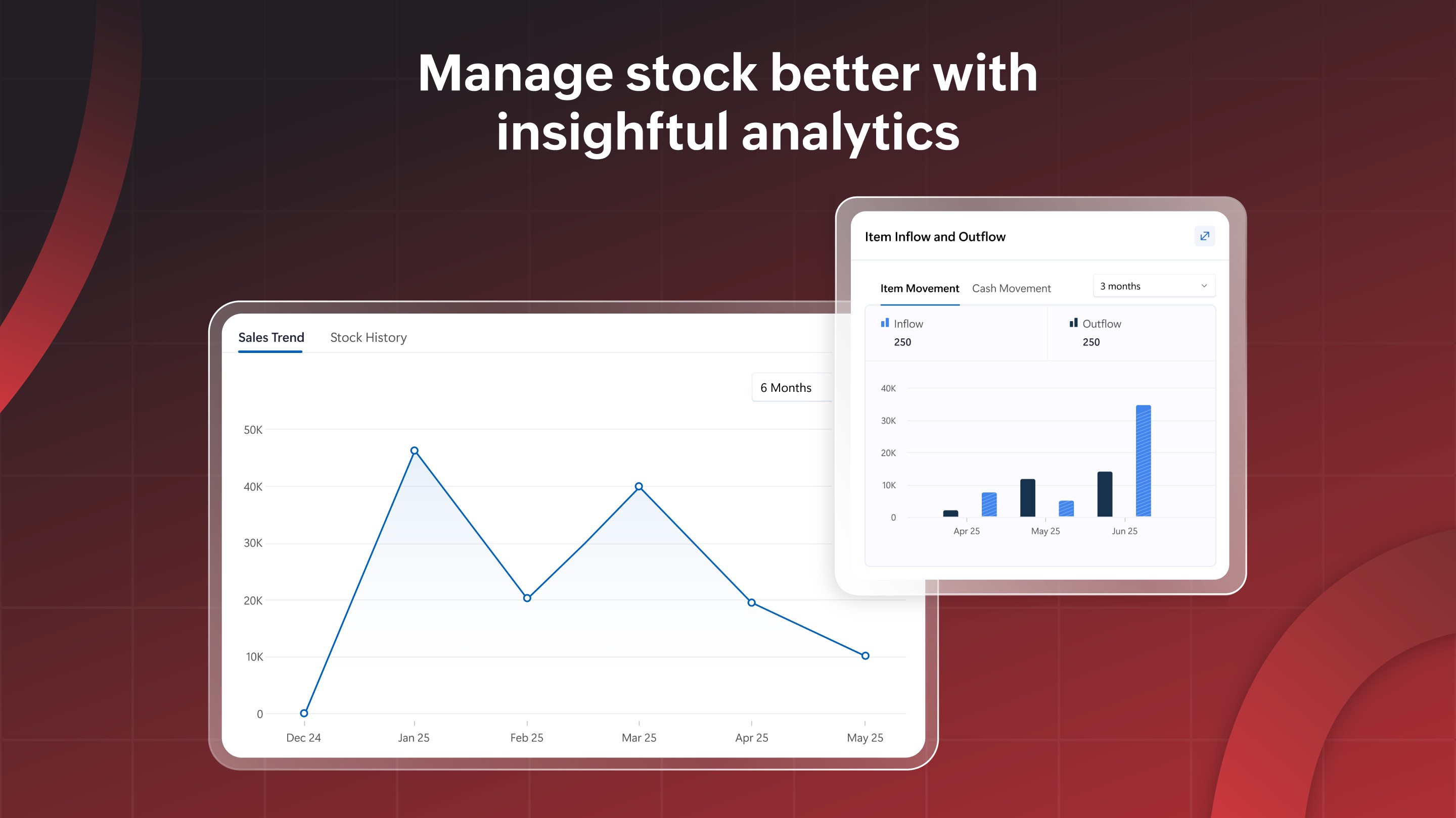 Inventory Stock Tracker screenshot