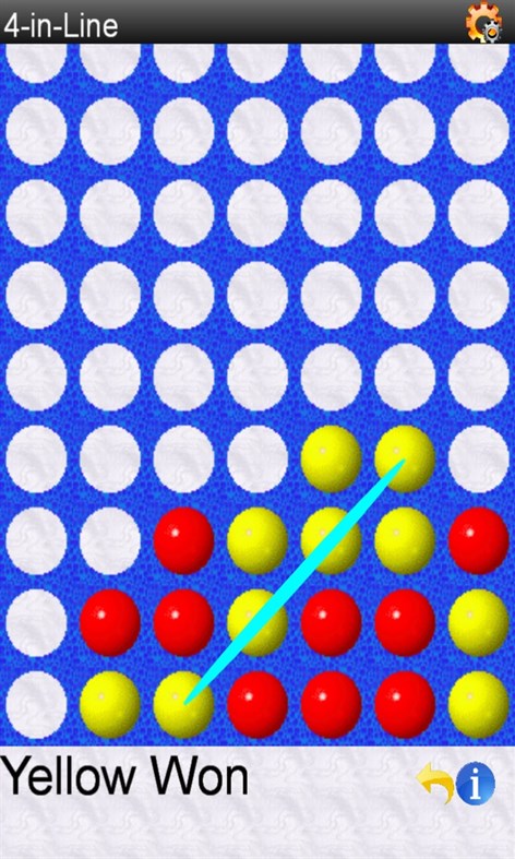 #1. 4-in-Line (Windows) بواسطة: GASP Mobile Games Inc