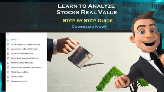 Buy stocks using value stock analysis: Full Course screenshot 1