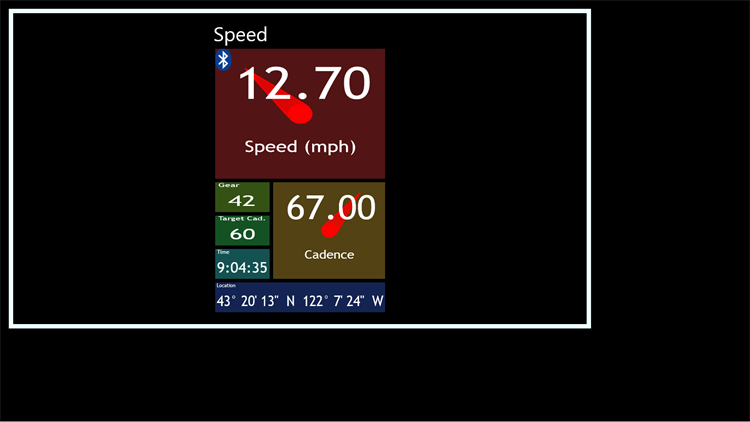 Speedometer for AutoBike Voyage - PC - (Windows)