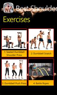 Best Shoulder Exercises screenshot 1