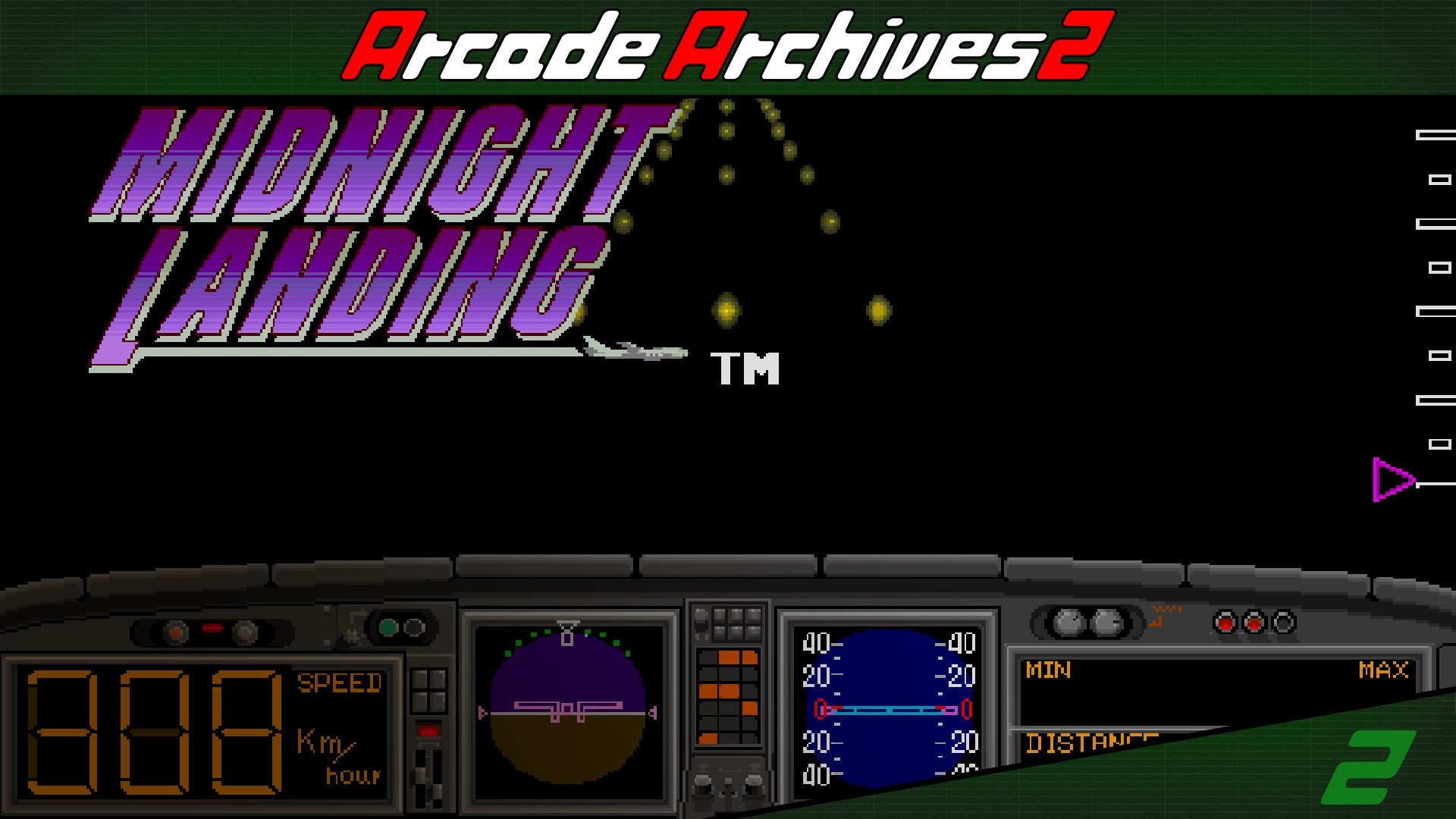 Arcade Archives 2 MIDNIGHT LANDING