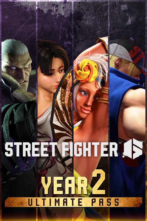 Street Fighter 6 - Year 2 Ultimate Pass Xbox Series X|S and Xbox One cover art