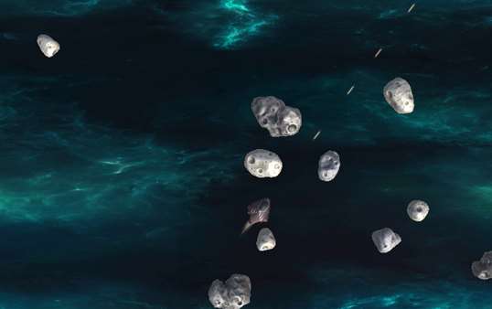 Space Survival - rain of asteroids screenshot 1