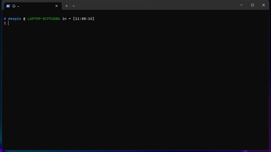 deepin WSL (Windows) Podle: 统信软件技术有限公司