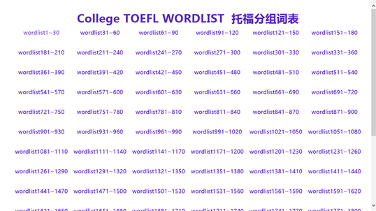 托福词汇 screenshot 2