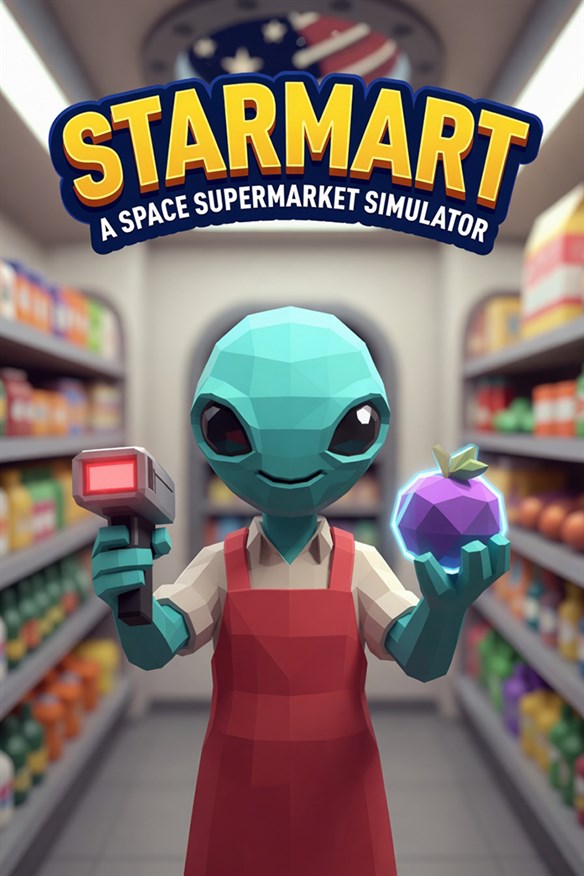 Starmart: A Space Supermarket Simulator Xbox Series X|S and Xbox One cover art