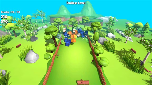 Toon Breakout 3D screenshot 1