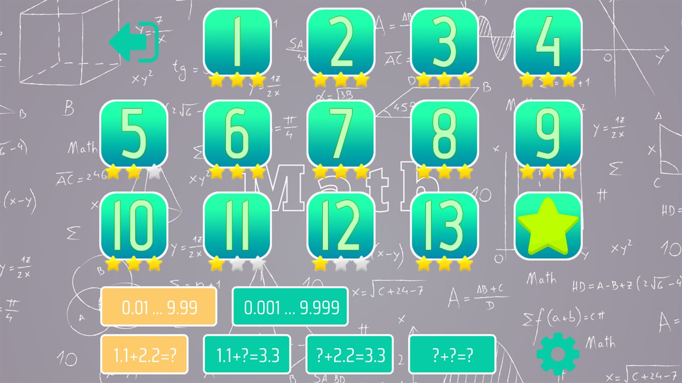 #10. Decimals - Fifth grade Math skills (Windows) 由: Sergey Malugin