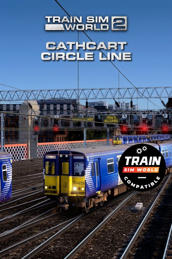 Train Sim World 2: Cathcart Circle Line: Glasgow - Newton & Neilston (Train Sim World 3 Compatible) Xbox Series X|S and Xbox One cover art