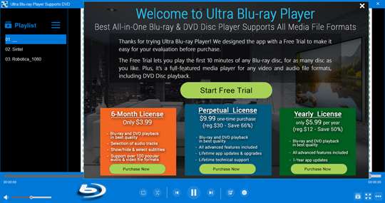 Ultra Blu-ray Player (FREE DVD Player incl.) screenshot 7