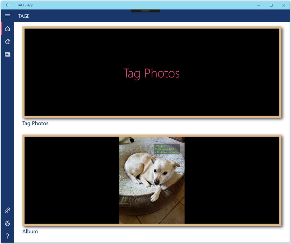 #6. TAGE - Photo Tag (Windows) Göre: Nomial Software, LLC