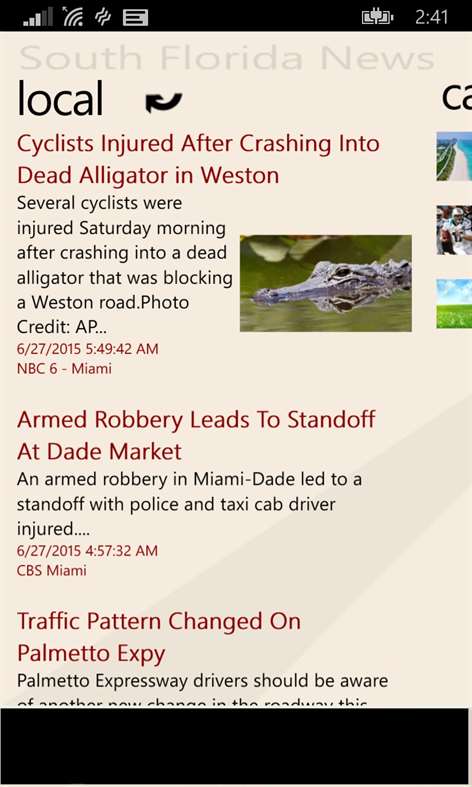 South Florida News Screenshots 1