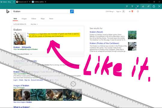 Kraken Tab Browser screenshot 2